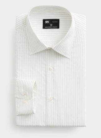 Le 31 Mens Pinstripe shirt Standard fit