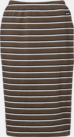 Rotate Sasseline striped cotton jersey pencil skirt
