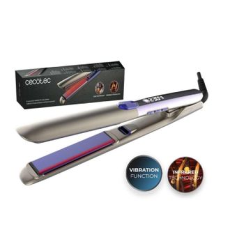 Cecotec Cecotec Plancha De Pelo - Infrarrojos Y Placas Vibratorias - Lisse I-twerk Pro Elite. Revestimiento Cer&aacute;mica Y Turmalina