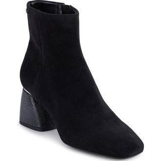 DKNY Caleena Block Heel Bootie in Black at Nordstrom Rack, Size 7.5