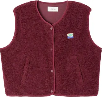American Vintage Dames, Jassen, Rood, Maat: Xs/S Poliester