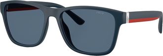 Polo Ralph Lauren PH 4229U 590480 56mm Unisex Square Sunglasses