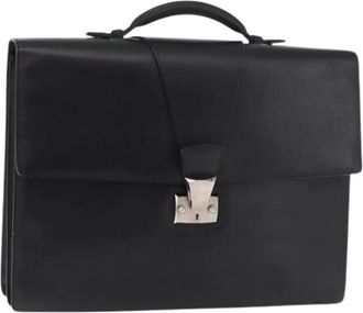 Cartier Pre-owned Business Bag - Dames - Vintage Handtas - Zwart - ONE Size - Leer - Vintage