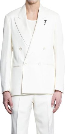 Lardini Hombre, Chaquetas, Blanco, Talla: S