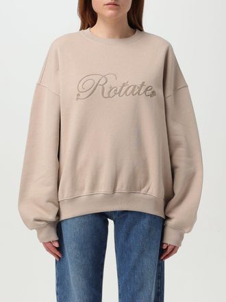 Rotate Roteren Geprinte Crewneck Sweater
