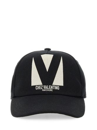 Valentino Garavani Chez Valentino Garavani Embroidered Baseball Cap
