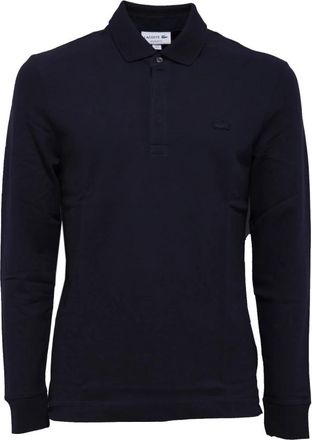 Lacoste Blauw Marine Paris E T-shirt - Heren - Polos - Blauw - M - Tops