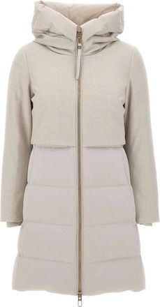 Duno Mujer, Abrigos, Beige, Talla: XS