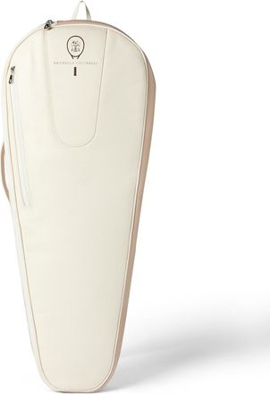 Brunello Cucinelli Tennis racket holder in Chalk at Nordstrom