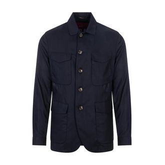 Montecore Light Jackets, male, Blue, Size: 2XL Giacca Leggera Multitasche