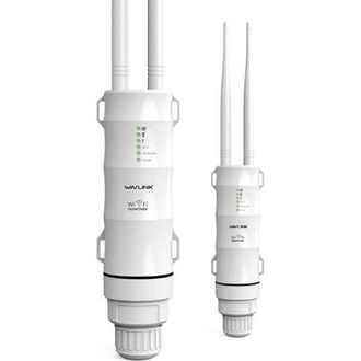OEM Amplificador Wifi Para Exteriores 802.11ac - Antenas De Doble Banda 2,4 Ghz 150 Mbps Y 5 Ghz 433 Mbps - Carcasa Resistente A La Intemperie Ip65 - Alim