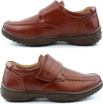 Generic Mens Casual Shoes Size 6 Boys Shoes Size 7 Touch Fastening Shoe Mens Lightweight Shoe Comfort Lightweight Casual Touch Fastening Sizes 6-12 Tan 11 UK