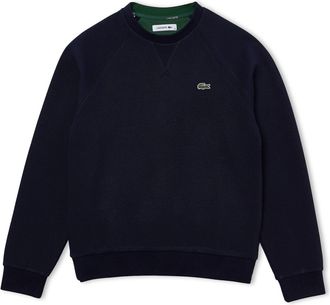 Lacoste Womens Sweatshirt in Navy - Size 6 UK