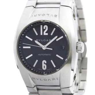 Bulgari Vintage, unisex, Zwart, ONE Size, Pre-owned Ergon Eg 35S Polshorloge
