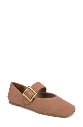 Franco Sarto Oakes Square Toe Flat in Sunset Blush at Nordstrom, Size 8.5