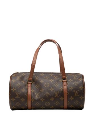 Louis Vuitton 1991 Papillon 30 handtas met monogram - Bruin