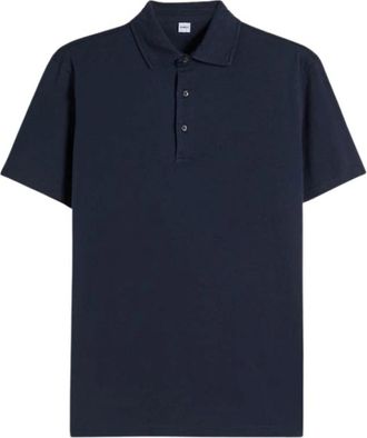 Aspesi Jersey Polo - Heren - Polos - Blauw - S - Tops