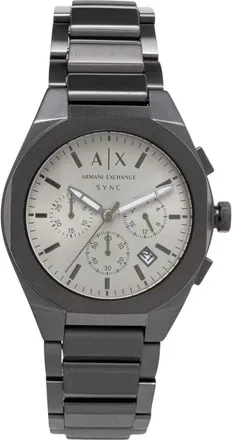 A|X Armani Exchange Heren, Accessoires, Grijs, Maat: ONE Size