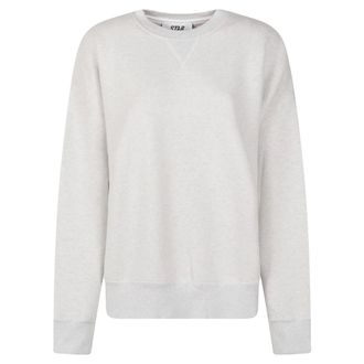 Golden Goose Sweatshirts, female, Gray, Size: XS Star Double-Layer Sweatshirt