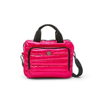 Think Royln Womens Stowaway Toiletry Case In Glossy Fuchsia