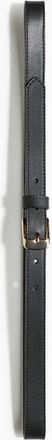 H&M Split Leather Belt in Dark Green at Nordstrom, Size X-Large