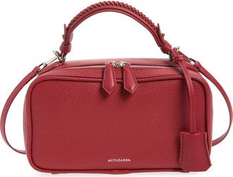 Altuzarra Tack Trunk Crossbody Bag in Deep Cherry at Nordstrom