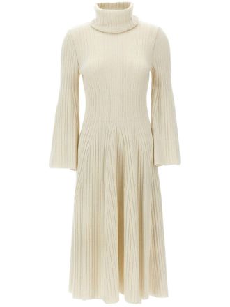 Antonino Valenti Ludmilla midi-jurk - Wit