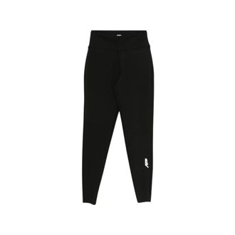 Autry Leggings met logoprint - Dames - Trainingsleggings - Zwart - M - Fitness