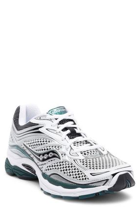 Saucony Gender Inclusive ProGrid Omni 9 Sneaker in White/Pine Green at Nordstrom, Size 11.5
