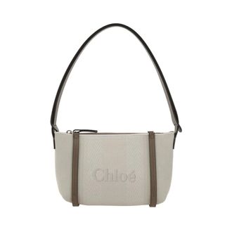 Chloé Shoulder Bags, female, Beige, Size: ONE SIZE Stylish Carry Shoulder Bag