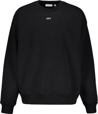 Off-white Off- Cotton Mens Sweatshirt