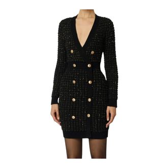 Elisabetta Franchi Mujer, Vestidos, Negro, Talla: M