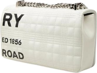 Burberry Pre-owned Lola Schoudertas - Dames - Vintage Schoudertas - Wit - ONE Size - Leer - Vintage
