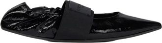 Givenchy Crush Ballerinas - Dames - Ballerinas - Zwart - 39 1/2 EU - Leer - Schoenen