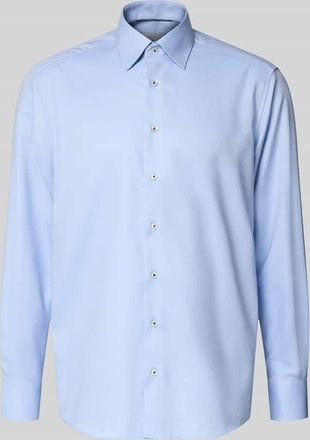 Eterna Regular Fit Business-Hemd mit Kentkragen in Bleu, Gr&ouml;&szlig;e 40