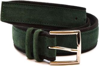 Orciani Stijlvolle riemen voor dagelijks gebruik - Heren - Riemen - Groen - 100 CM - Accessoires