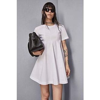 Patrizia Pepe White Cotton Casual Womens Dress