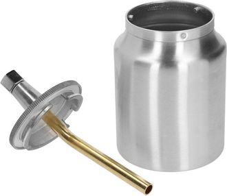 Elle Dep&oacute;sito De Aluminio Para Pistola De Pintura, 1000 Ml, Alimentaci&oacute;n Por Succi&oacute;n, Boquilla De 2 Mm