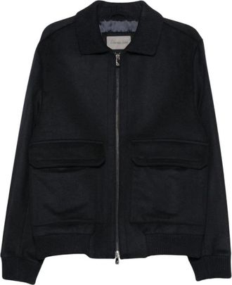 Corneliani Bomber Jassen - Heren - Bomber jackets - Zwart - L - Jassen