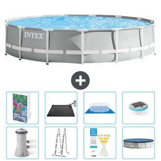 Intex Piscina Prism Frame Redonda - 457x107 Cm - 9-piezas S598
