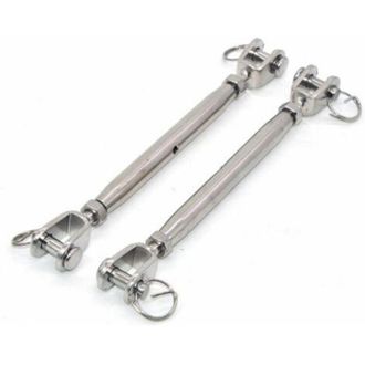 OEM Juego De 2 Tensores De Mand&iacute;bula M10 De Acero Inoxidable 304 Con Cierre Magn&eacute;tico, Tornillo De Bloqueo De Acero Inoxidable, Tensor De Perno, Tensor De