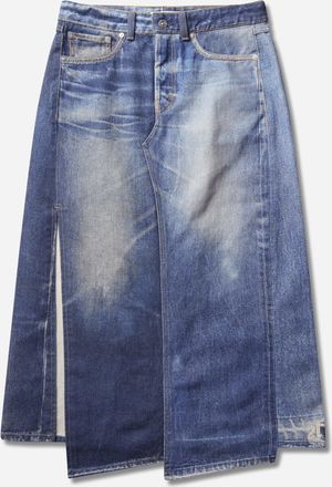 Our Legacy Women s Craft Skirt Azure Print