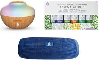 Pursonic Ultrasonic Diffuser, 360&deg; Speaker, & Oils Set in Multicolor at Nordstrom