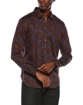 John Varvatos Slim Fit Printed Shirt