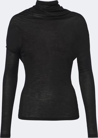 Victoria Beckham Draped jersey top
