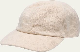Loro Piana Embroidered Baseball Cap