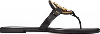 Tory Burch Metal Miller Soft Leather Sandals