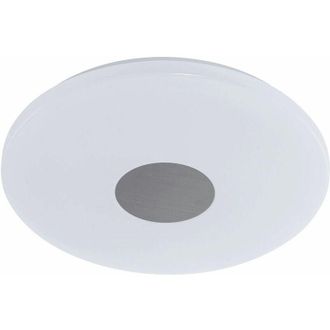 Eglo Eglo - Plafoniera led 18 watt dimmer 3000-6000K illuminazione rotonda acciaio bianco 75289