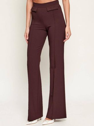 Elisabetta Franchi Pantaloni Elisabetta Franchi Con Logo Ricamato