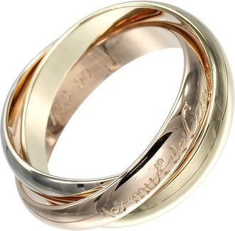 Cartier Yellow Gold (18K) Pink Gold (18K) White Gold (18K) Band Ring (Pre-Owned)
